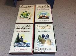 Harry Potter Complete Collection 1-7 Hardback Books Boxed Set Signature Edition