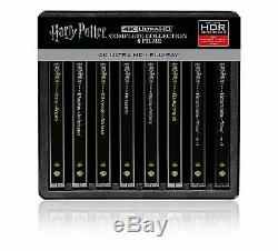 Harry Potter Complete Collection 1-8 4K Ultra HD HDR Blu Ray Steelbook Region B