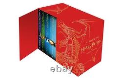 Harry Potter Complete Collection 7 Books Set Collection J K Rowling Hardback Red