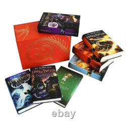 Harry Potter Complete Collection 7 Books Set Collection J K Rowling Hardback Red