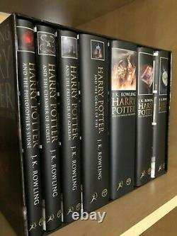 Harry Potter Complete Collection Adult Edition Bloomsbury Hardcover Box Set RARE