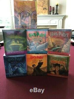 Harry Potter Books 1 - 6 Complete Collection Audio CD Set JK Rowling & Jim Dale