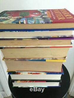 Harry Potter Complete Collection Book Set 1-7 Bundle First Editions JK Rowling