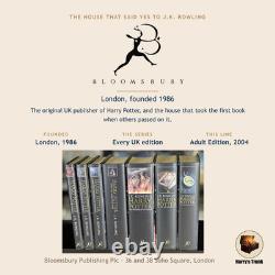 Harry Potter Complete Collection Books 1-7, Bloomsbury, Adult 1st Ed, Hardcover