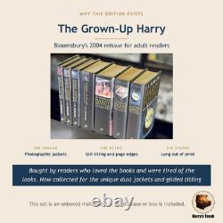 Harry Potter Complete Collection Books 1-7, Bloomsbury, Adult 1st Ed, Hardcover