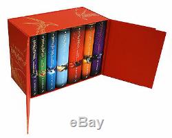 Harry Potter Complete Collection Books Box Set J. K. Rowling Deluxe Hardback Red