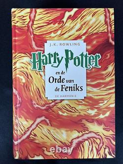 Harry Potter Complete Collection Dutch 20th Anniversary Edition Boxset Rare-NIB