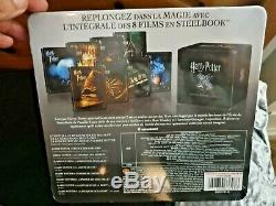 Harry Potter Complete Collection Limited Steelbook Blu-Ray + Shelf Case New&Seal