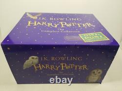Harry Potter Complete Collection novels 1-7 Hardcover Owl Post edition & Sticker