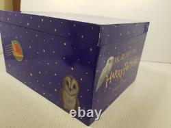 Harry Potter Complete Collection novels 1-7 Hardcover Owl Post edition & Sticker