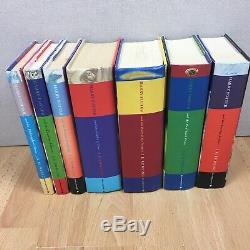 Harry Potter Complete Full Set HARDBACK Bloomsbury Book Set Rowling 1st Ed