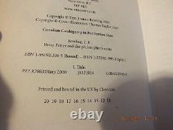 Harry Potter Complete HARDCOVER Set Books 1-7 Bloomsbury Raincoast JK Rowling