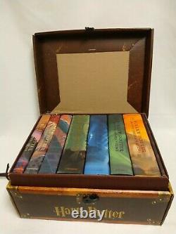 Harry Potter Complete Hard Cover Set Books #1-7 with Chest (PLEASE READ)