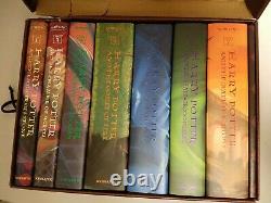 Harry Potter Complete Hard Cover Set Books #1-7 with Chest (PLEASE READ)