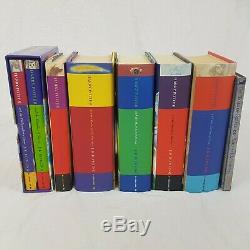 Harry Potter Complete Hardback Book Set 1-7 Bloomsbury JK Rowling First Editions
