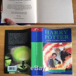 Harry Potter Complete Hardback Book Set First Edition Bloomsbury Dust Jackets