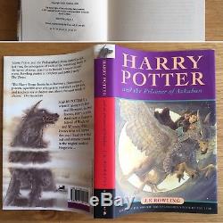 Harry Potter Complete Hardback Book Set First Edition Bloomsbury Dust Jackets