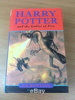 Harry Potter Complete Hardback Book Set with First Editions and all dust covers