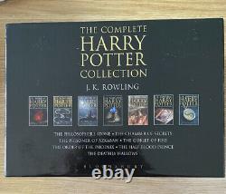 Harry Potter Complete Hardback Collection Adult Edition. Full Set Of 7 Slipcase