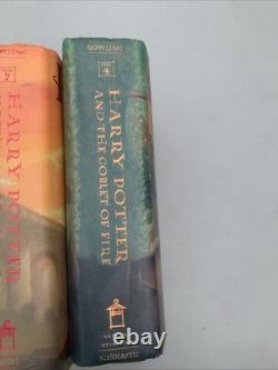 Harry Potter Complete Hardcover 1st American Edition J. K. Rowling Lot 3