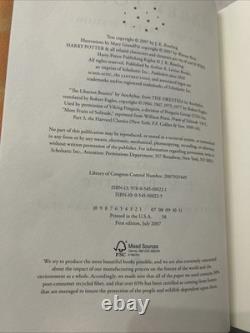 Harry Potter Complete Hardcover Book Set 1-7 1st American Edition + Cursed Child