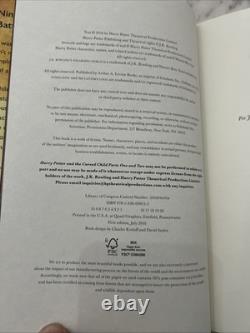 Harry Potter Complete Hardcover Book Set 1-7 1st American Edition + Cursed Child