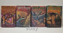 Harry Potter Complete Hardcover Book Set 1-7 By J. K. Rowling All 1st American Ed