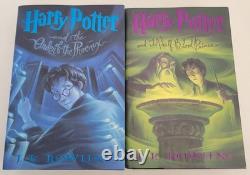 Harry Potter Complete Hardcover Book Set 1 7 + Cursed Child! Very Good Cond