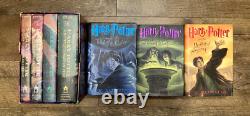 Harry Potter Complete Hardcover Book Set 1-7 J. K. Rowling 1st American Editions