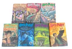 Harry Potter Complete Hardcover Book Set 1-7 J. K. Rowling 1st American Editions
