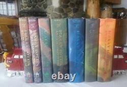 Harry Potter Complete Hardcover Book Set 1-7 J. K. Rowling 1st Edition, Very Good