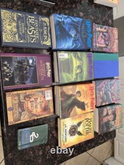 Harry Potter Complete Hardcover Book Set 1-7 J K Rowling + Cursed Child