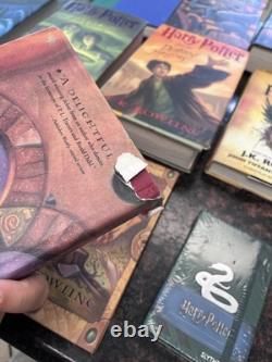 Harry Potter Complete Hardcover Book Set 1-7 J K Rowling + Cursed Child