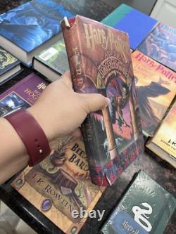 Harry Potter Complete Hardcover Book Set 1-7 J K Rowling + Cursed Child