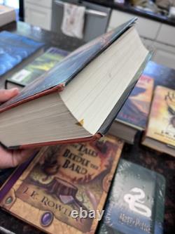 Harry Potter Complete Hardcover Book Set 1-7 J K Rowling + Cursed Child