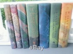 Harry Potter Complete Hardcover Book Set 1-7 J K Rowling First American Ed