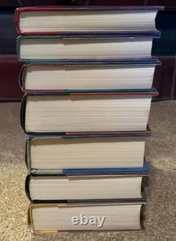 Harry Potter Complete Hardcover Book Set 1-7 J K Rowling With Dust Jackets 1st Ed