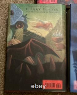 Harry Potter Complete Hardcover Book Set 1-7 J K Rowling With Dust Jackets 1st Ed