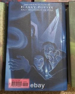 Harry Potter Complete Hardcover Book Set 1-7 J K Rowling With Dust Jackets 1st Ed