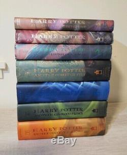 Harry Potter Complete Hardcover Book Set 1-7 Rowling 1st Edition 1st Printing HC