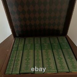 Harry Potter Complete Hardcover Book Set Books 1-7 Hogwarts Trunk