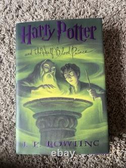 Harry Potter Complete Hardcover Book Set Lot 1-7, 6 1st American Ed + 1 Col. Ed