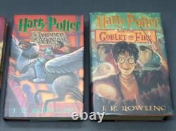 Harry Potter Complete Hardcover Books 1-7 American Edition J. K. Rowling + Cursed