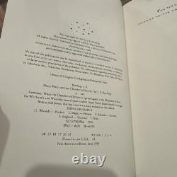 Harry Potter Complete Hardcover Books 1-7 JK Rowling 1st American Edition Set 1