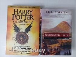 Harry Potter Complete Hardcover Books 1-7 Set + Cursed Child All 1st Editions