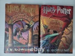 Harry Potter Complete Hardcover Books 1-7 Set + Cursed Child All 1st Editions