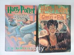 Harry Potter Complete Hardcover Books 1-7 Set + Cursed Child All 1st Editions