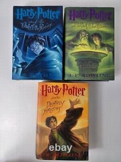 Harry Potter Complete Hardcover Books 1-7 Set + Cursed Child All 1st Editions