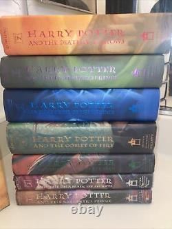 Harry Potter Complete Hardcover Books 1-7 Set First Edition (J. K. Rowling)+Extra