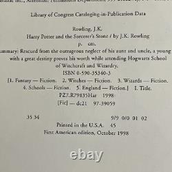 Harry Potter Complete Hardcover Lot Set Books 1-7 withsome Receipts And Lanyard ID